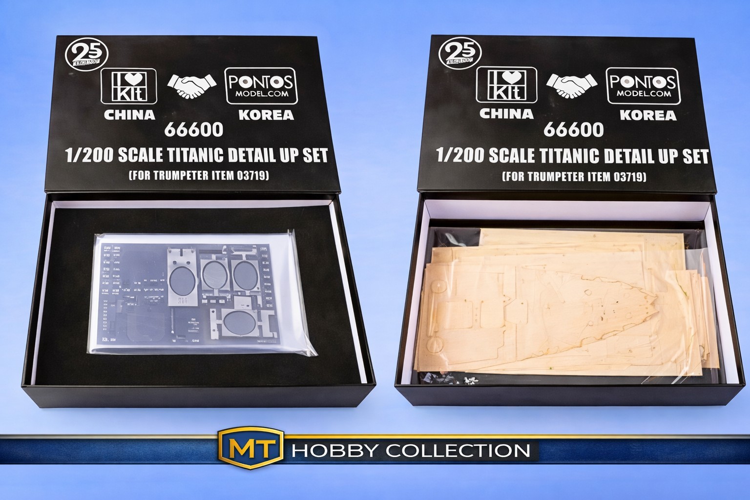 I LOVE KIT PONTOS 1/200 Titanic Detail Up Set for Trumpeter 03719 Brand New