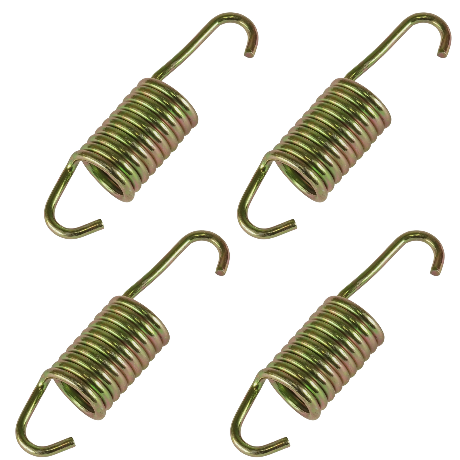 4x Caltric Exhaust Muffler Spring For Polaris 7642029 7042029