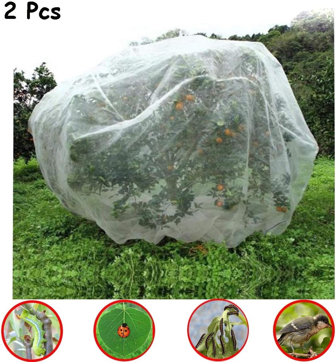 Garden Netting Mesh Netting Plant Cover Vegetable 2 Pack Free Shipping Today