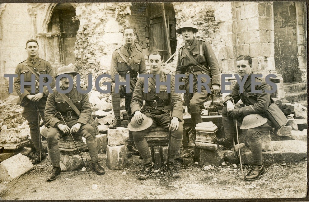 DVD scans British Officer WW1 photo album 18th Highland light Infantry  Camerons