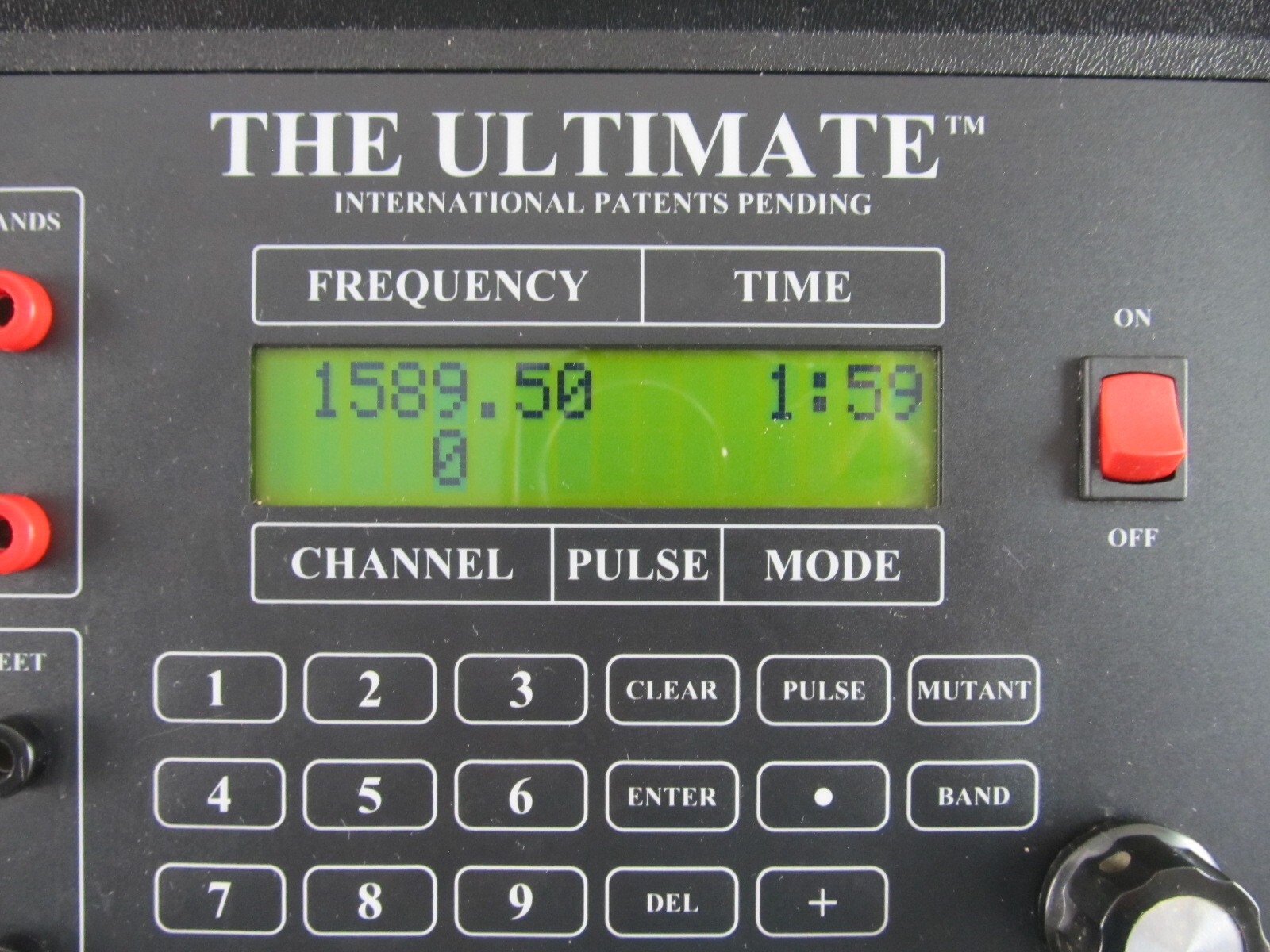 The Ultimate Bio-Active Frequency Instrument Advanced Rife w/ Probes, Manual