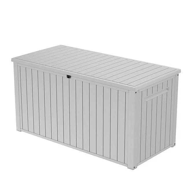 Keter 170 Gal. Resin Deck Box Large Indoor/Outdoor Storage