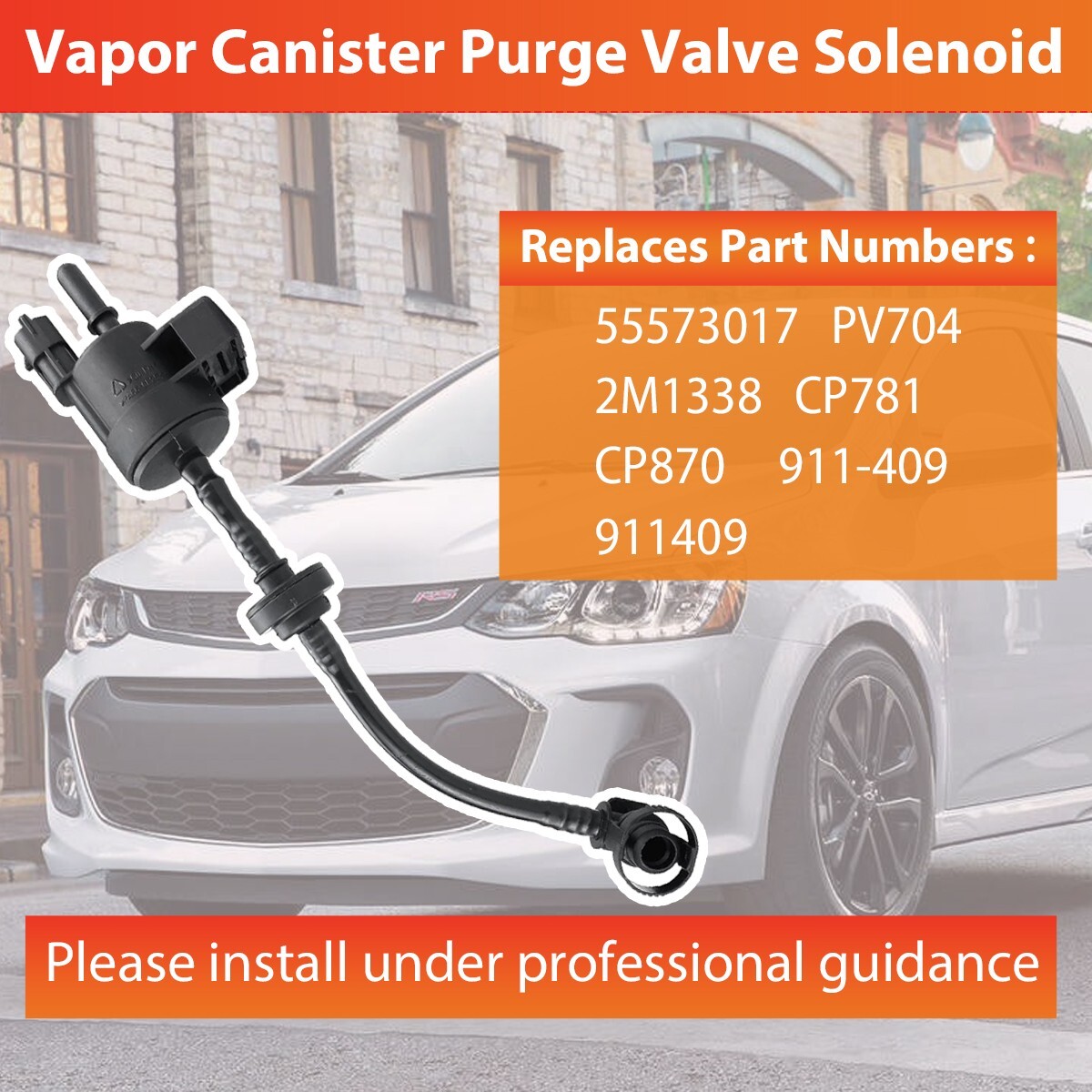 EVAP Vapor Canister Purge Valve Solenoid 55573017 for Chevy Sonic Cruze Trax