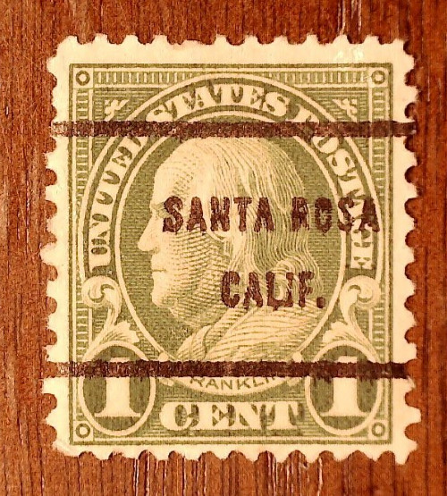 JM: US PRECANCEL BUREAU CALIFORNIA SINGLES LISTING, SEC 5, PICK AND CHOOSE