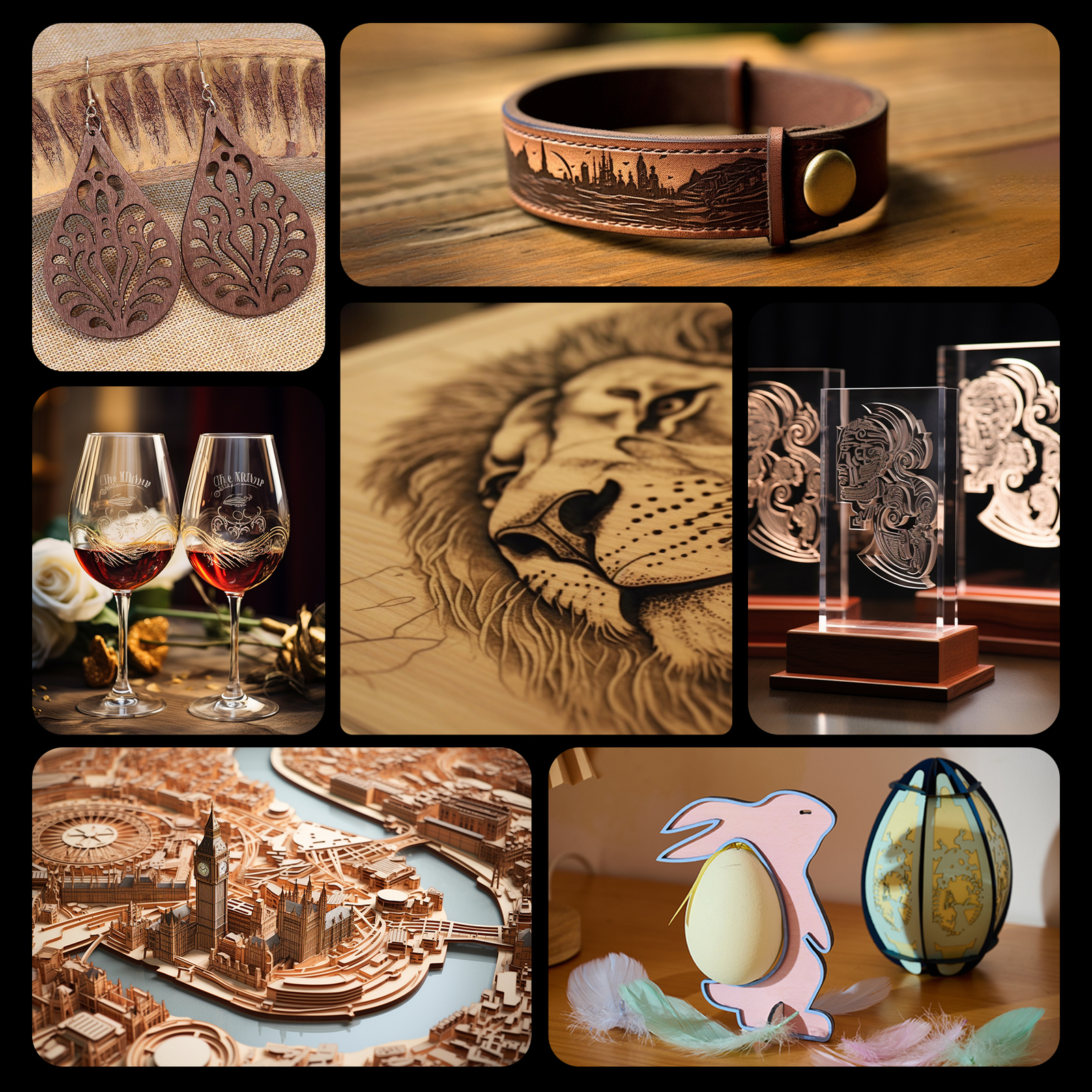 Preenex 80W CO2 Laser Engraver Engraving Cutter Cutting Machine 20x28