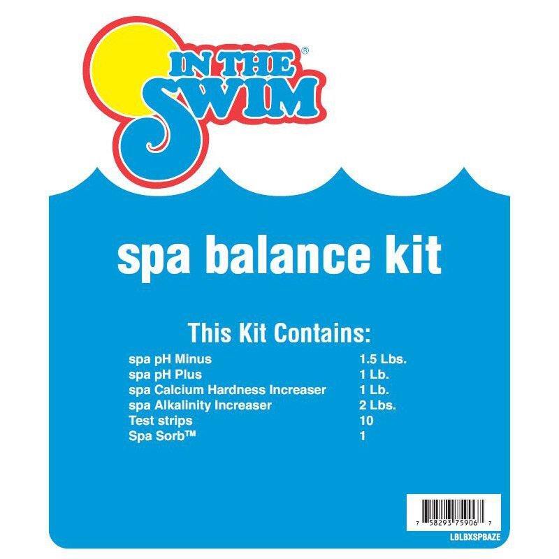 In The Swim Spa Water Balance Kit - Featuring: pH Plus and Minus, Calcium