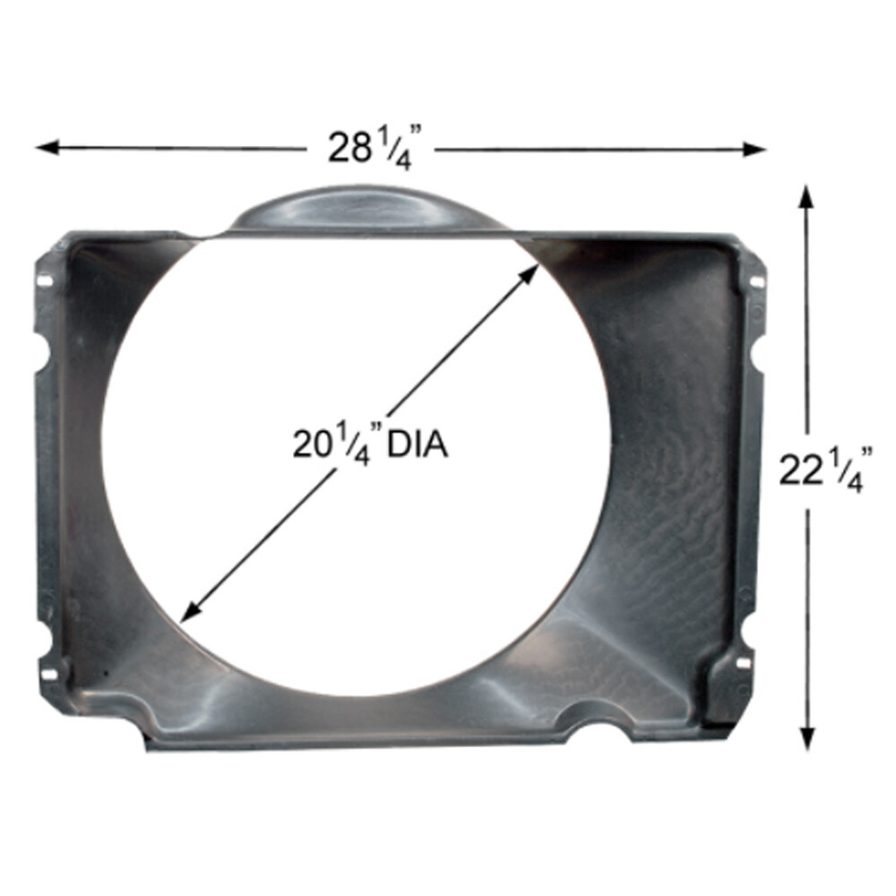 Fan Shroud 360/390/460 F-100/ F-250/ F-350 1968-1976
