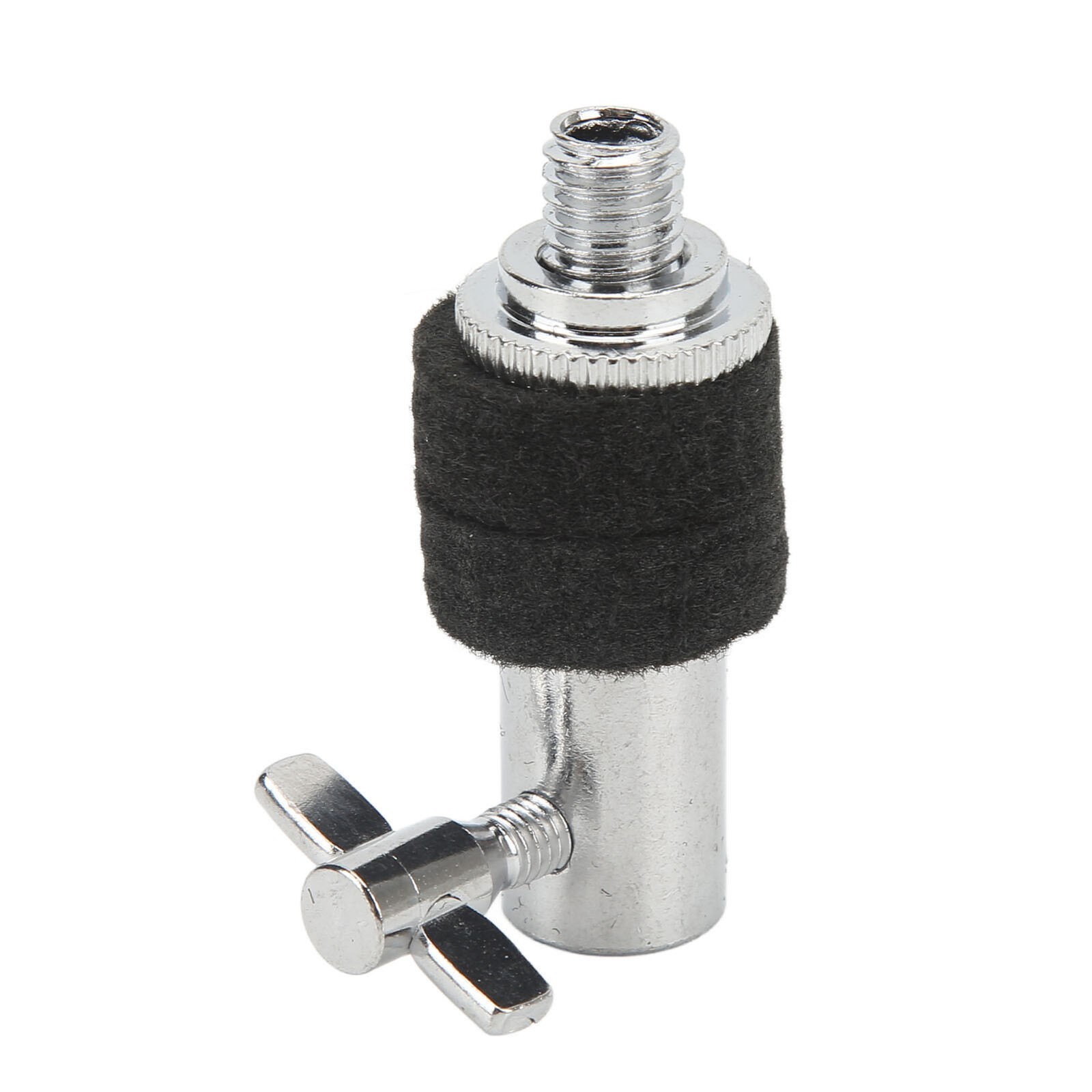 Hi Hat Clutch Metal Material Burr Free Exterior Cymbal Drum Clutch for School