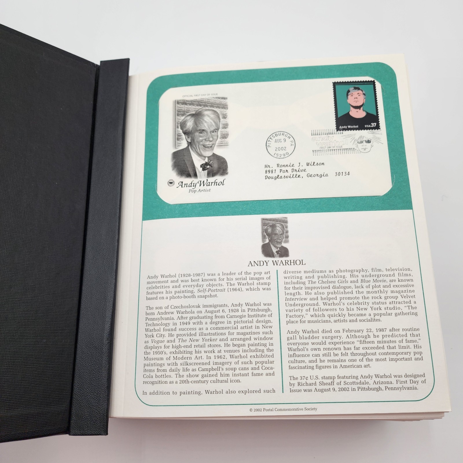 Postal Commemorative Society Complete 204 First Day Covers Binder 1999-2004 USA