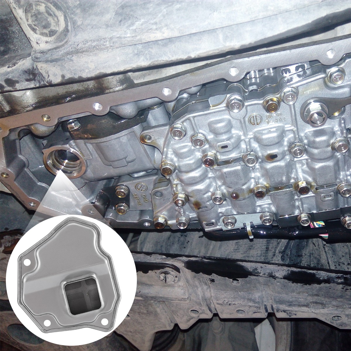 CVT AUTO TRANSMISSION FILTER KIT FOR 07-18 NISSAN ALTIMA JUKE NV200 ROGUE JF011E