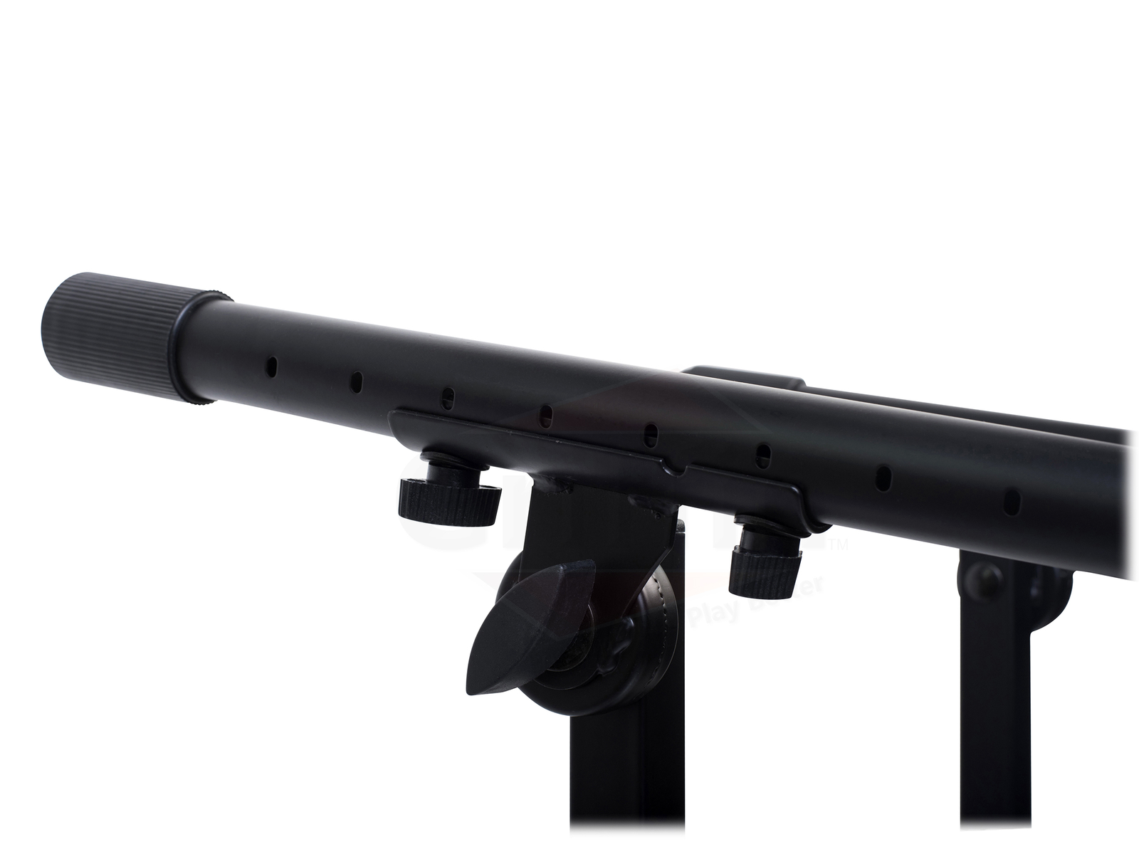 Double Piano Keyboard Stand - 2Tier Studio Stage Mixer Laptop Mount DJ Turntable