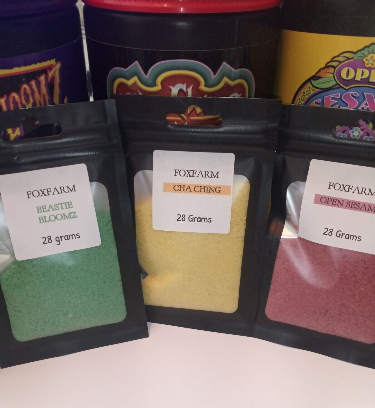 FoxFarm Nutrient Trio Open Sesame Cha Ching & Beastie Bloomz & FREE BUD BUILDER