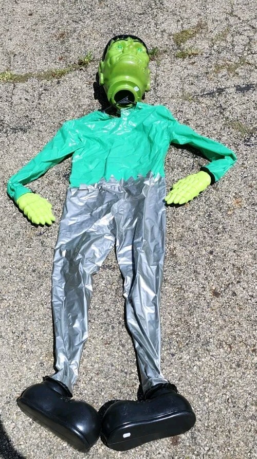 Rare Fun World 6 Foot Motion Activated Monster Frankenstein Halloween Decor READ