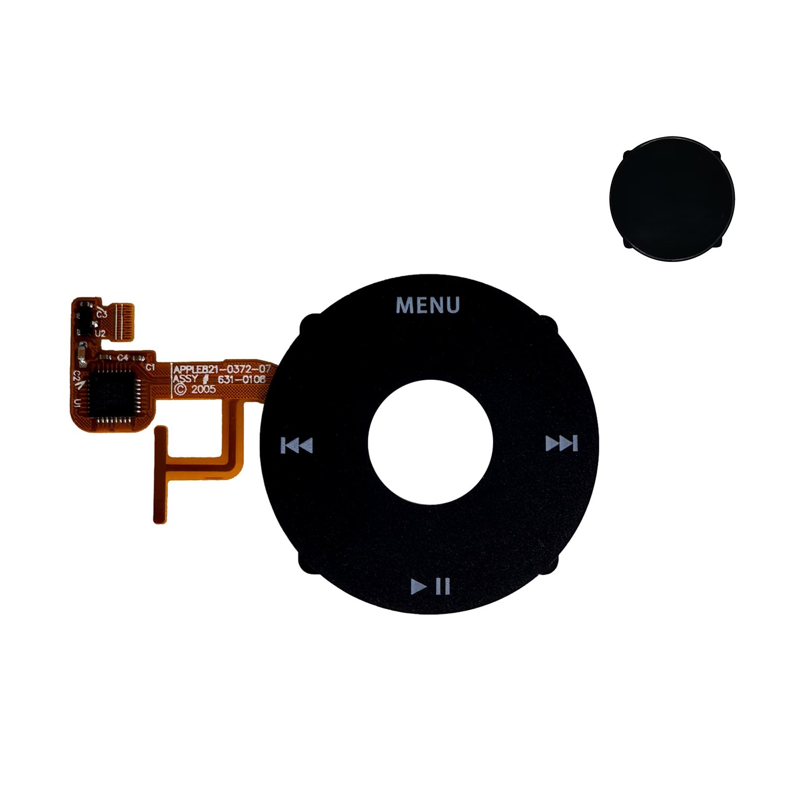 iPod Classic Black Click Wheel / Center Button Flex Apple 5th 5.5 Gen Video