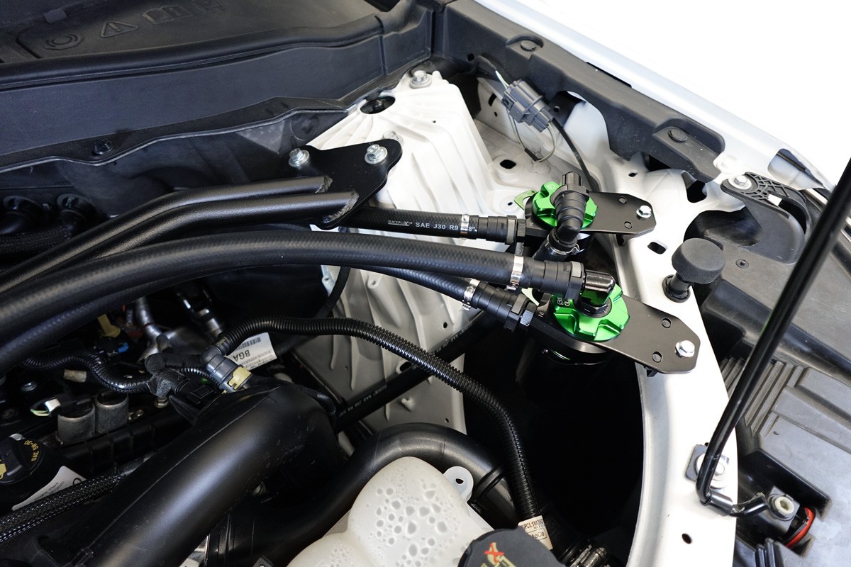 CCS Oil Catch Can Kit for Gen 6 Ford Explorer 3.0 TT V6 ST / Platinum