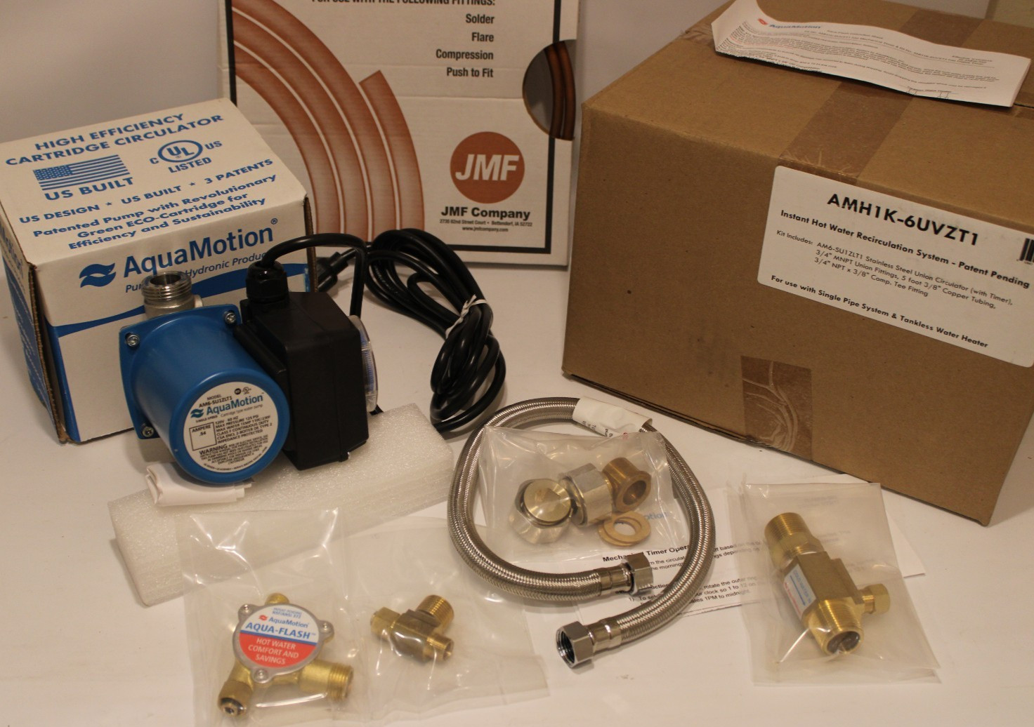 Aquamotion AMH1K-6UVZT1 - For Tankless Water Heaters with Single Hot Line no ret