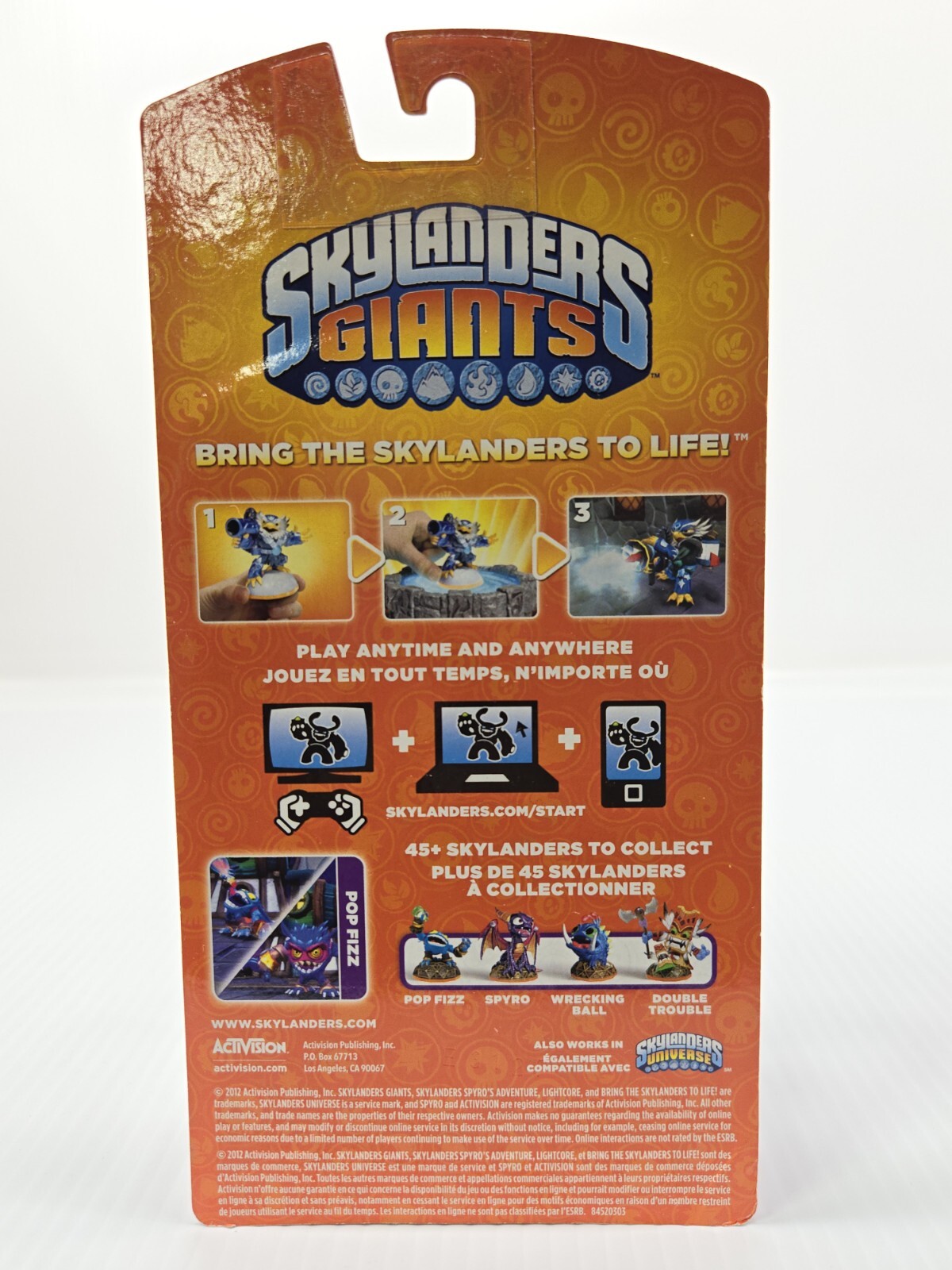Skylanders Giants Pop Fizz New