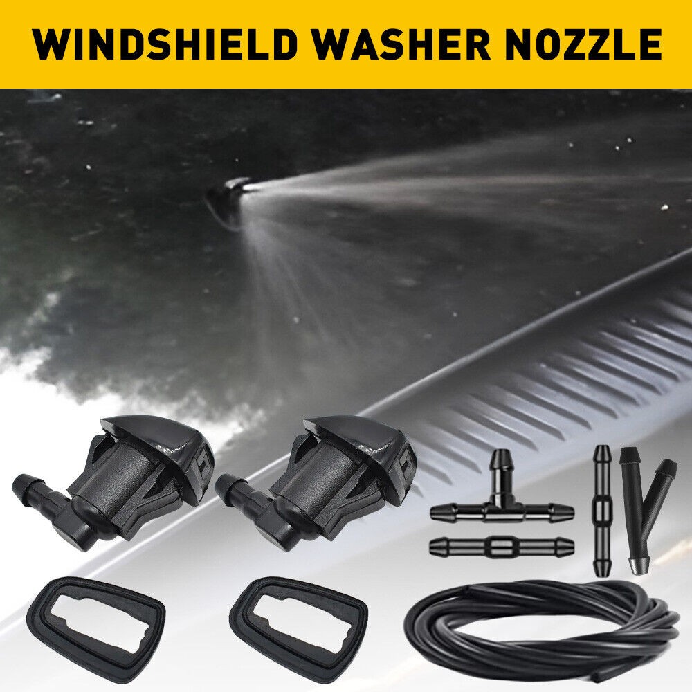 WINDSHIELD WASHER FLUID NOZZLE SPRAY JET SPRAYER FOR 2005-16 JEEP GRAND CHEROKEE
