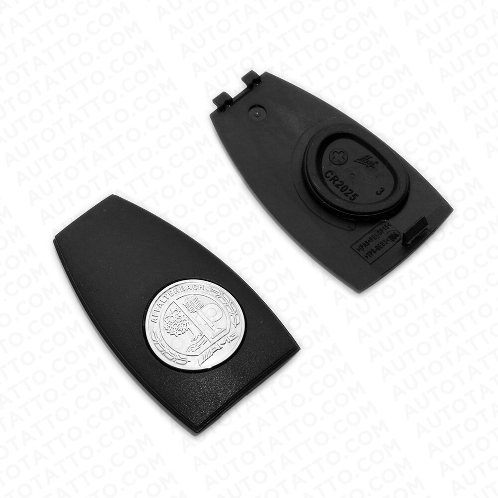 Genuine OEM Remote Key Cover Badge For Mercedes Car Key AMG Apple Tree Sport