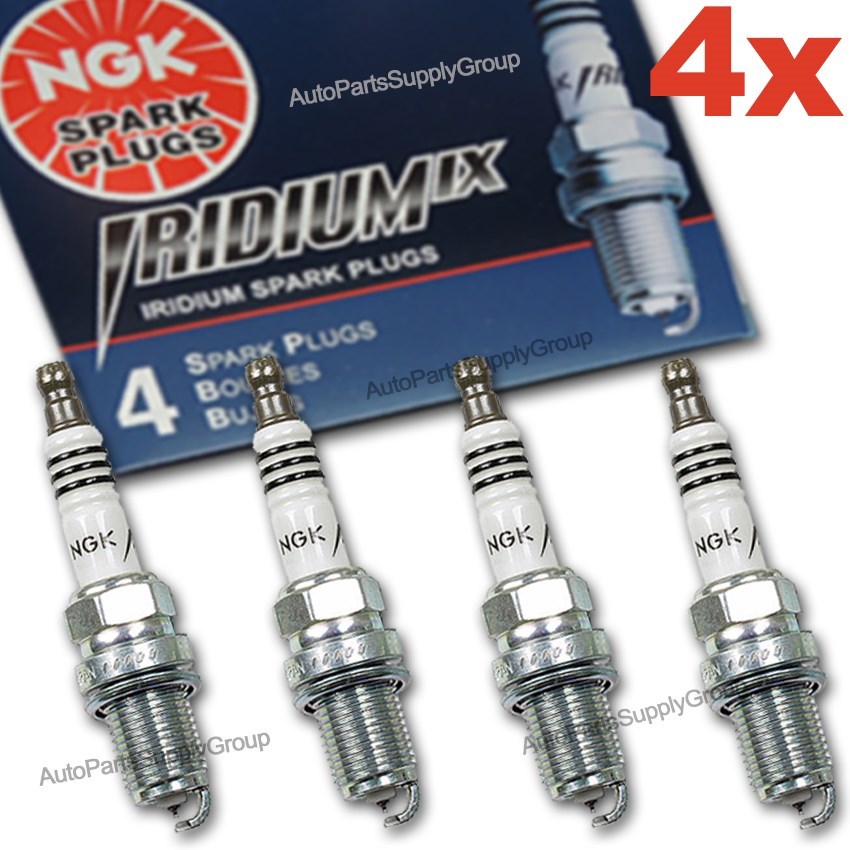 4 x NGK Iridium IX Spark Plugs BKR7EIX11 Colder Heat Range 7 Honda Acura Toyo ++