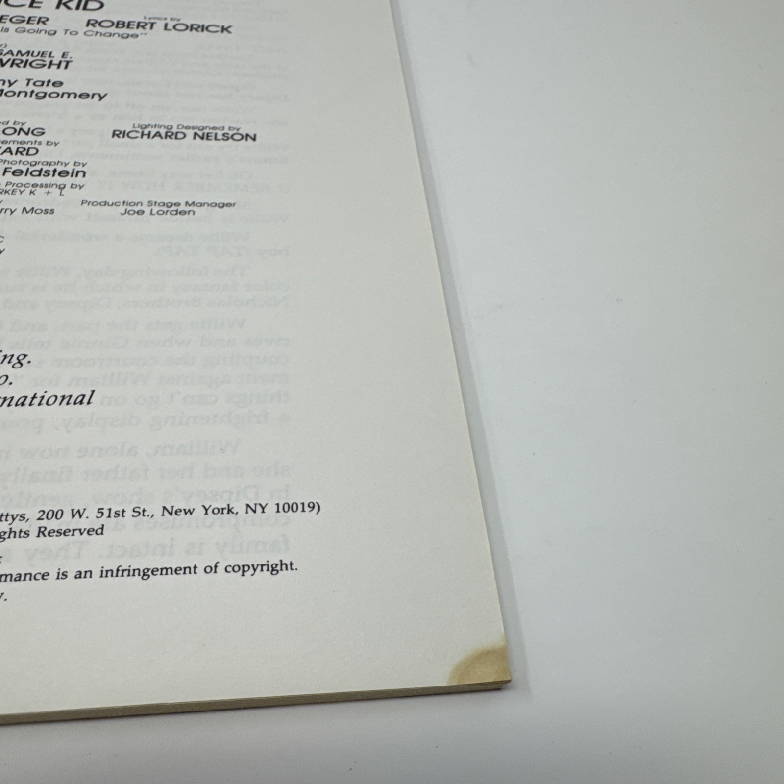 The Tap Dance Kid Vocal Selections Sheet Music Broadway Songbook Piano Vtg 1983