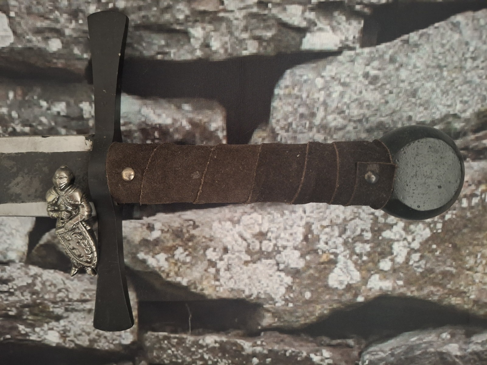 A Replica of A Medieval Sword. Medieval Sword.