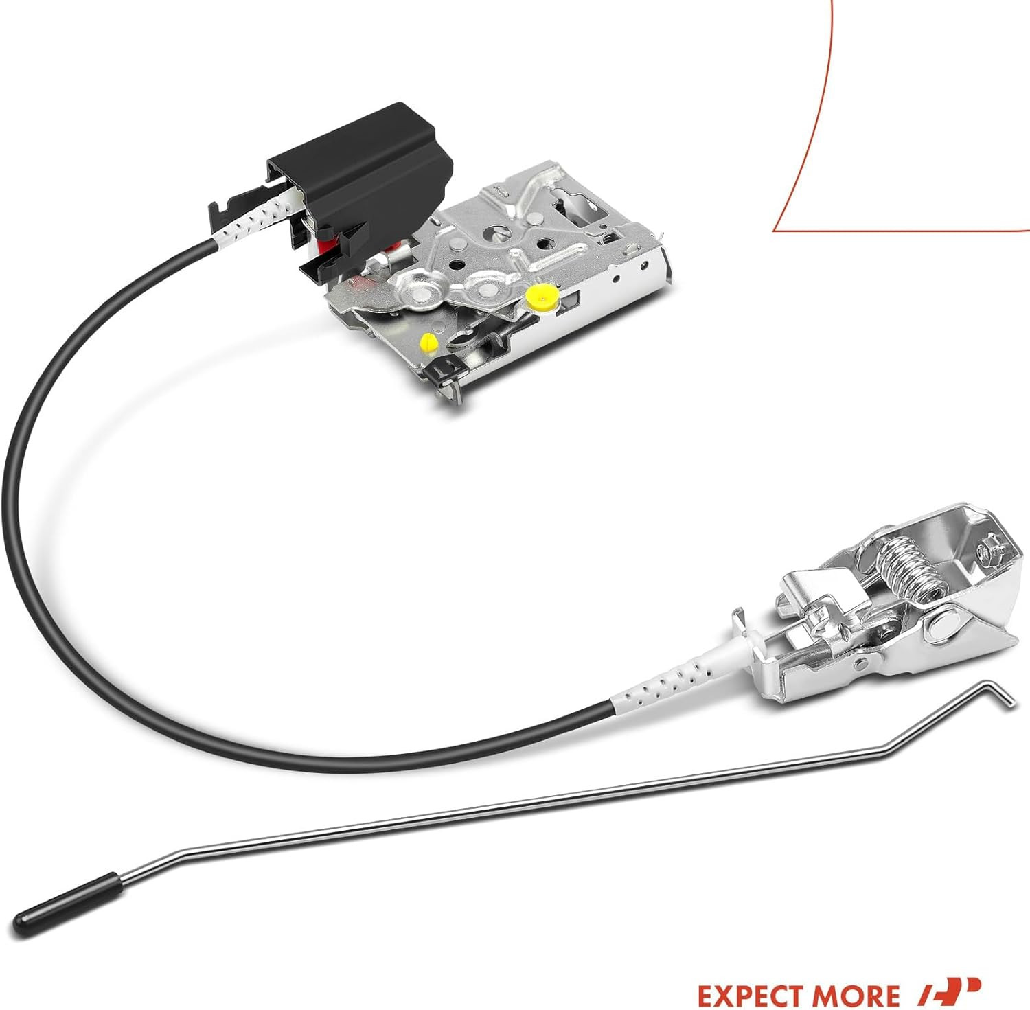 Front Right Door Lock Latch Actuator w/Cable 1992-1997 Ford F150 F250 F350