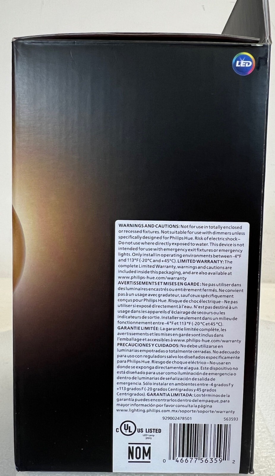 Philips Hue White Ambiance 7W Filament G25 (563593) -FREE SHIPPING