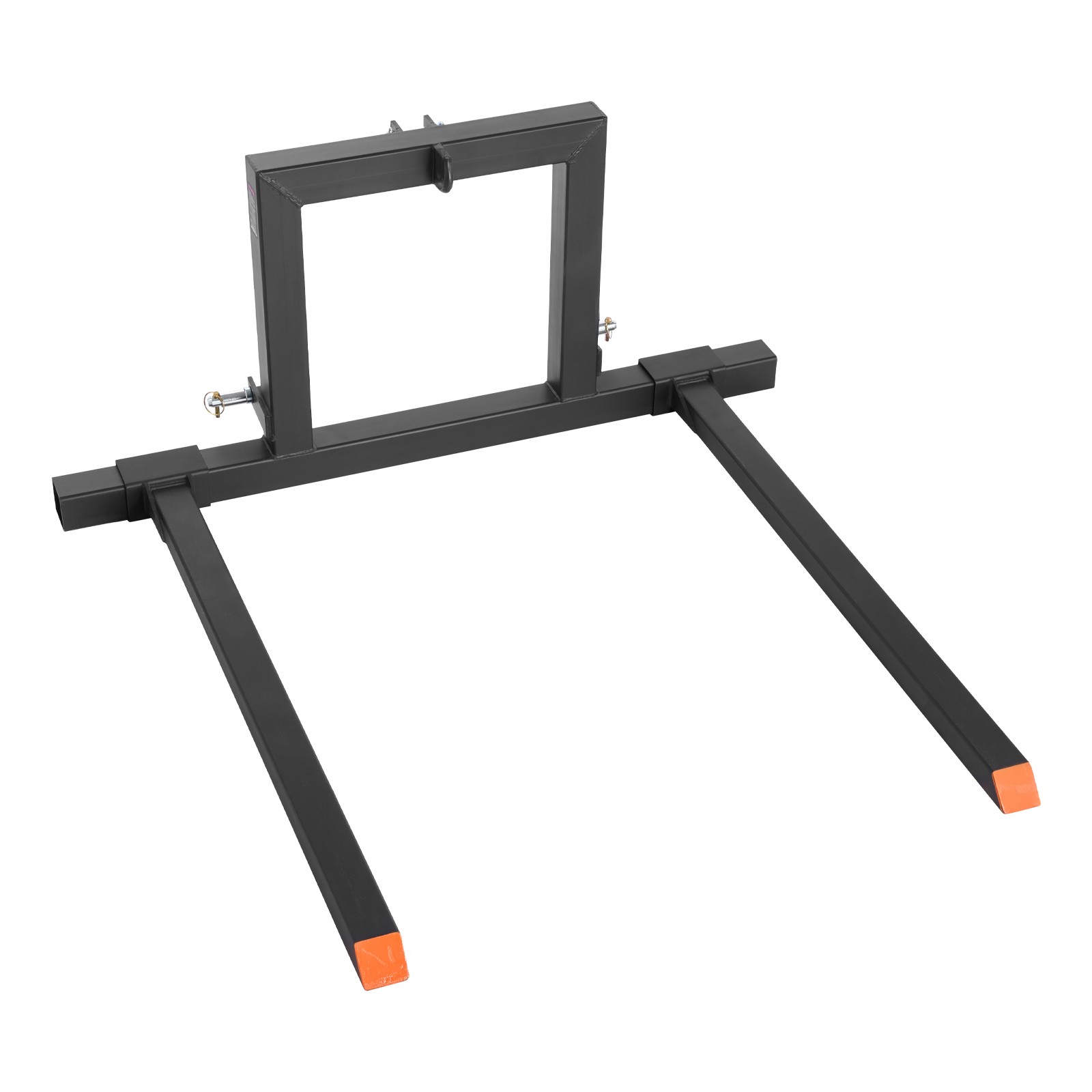 Uimoso 3-Point Hitch Pallet Fork 1500 lbs, 50" Forks for Category 1 Tractors