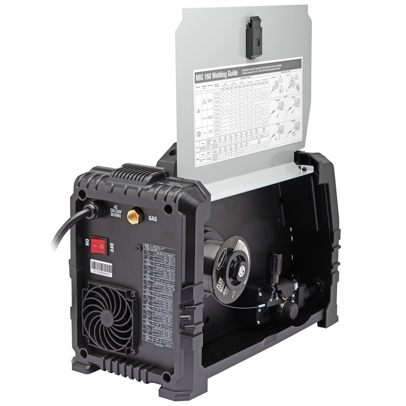 Rockwood MIG 160 Multi-Process Flux Core MIG Welder