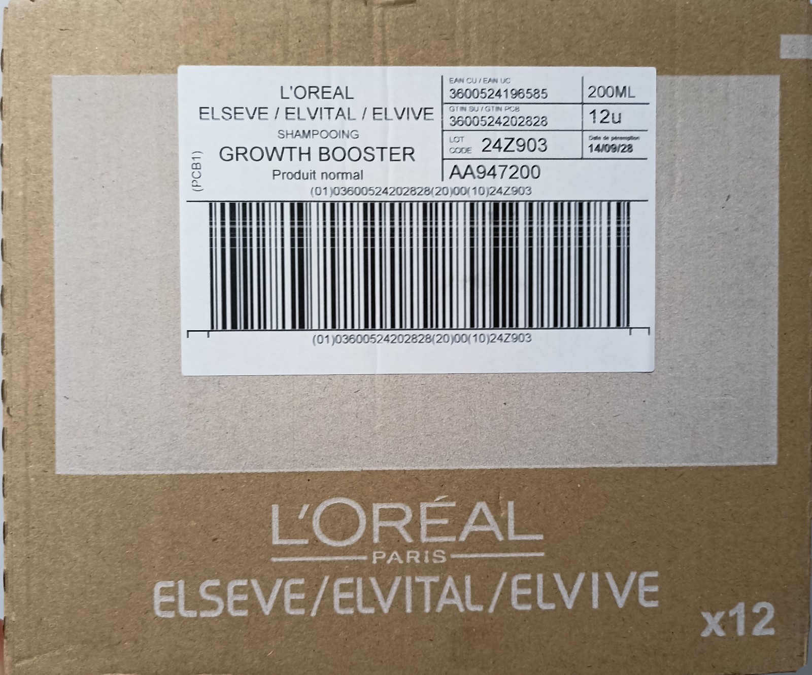 Elseve/Elvive Growth Booster Serum+Shampoo or separately
