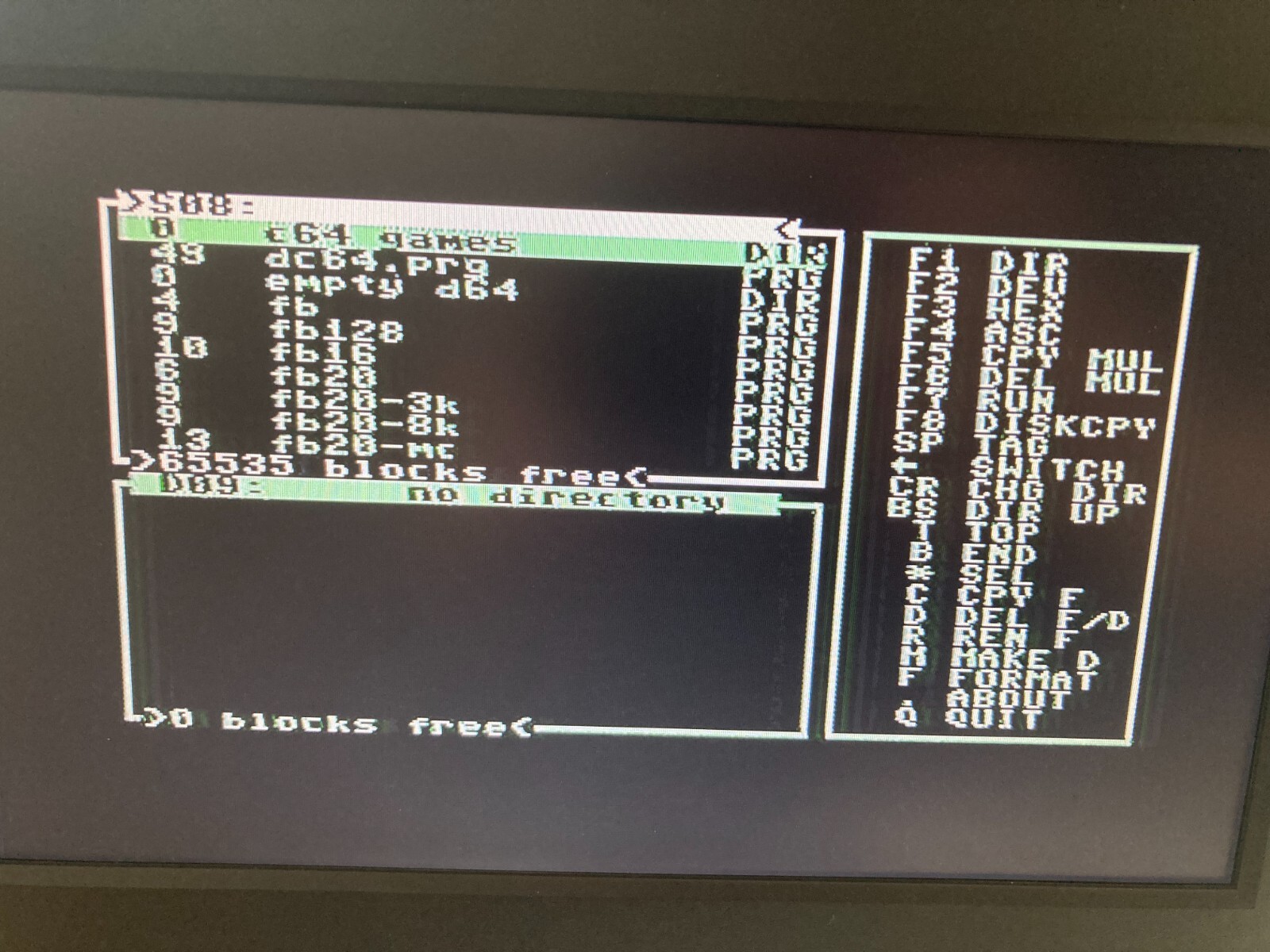 Commodore 64 Micro SD Card Reader SD2IEC Powered By User Port