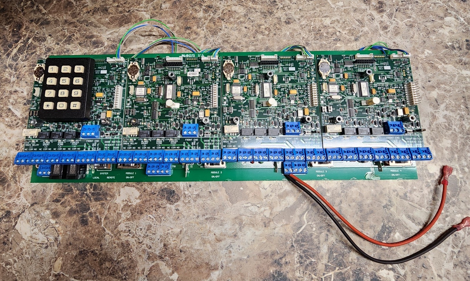 IEI Linear HubMax Access Control Backplane With 4 Door Cards