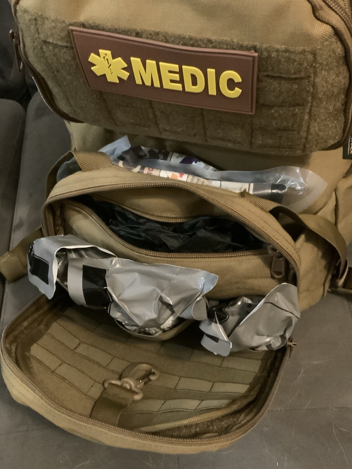 W1 Combat Medic Aid Bag (Stocked And Unexpired)- 322 Pieces