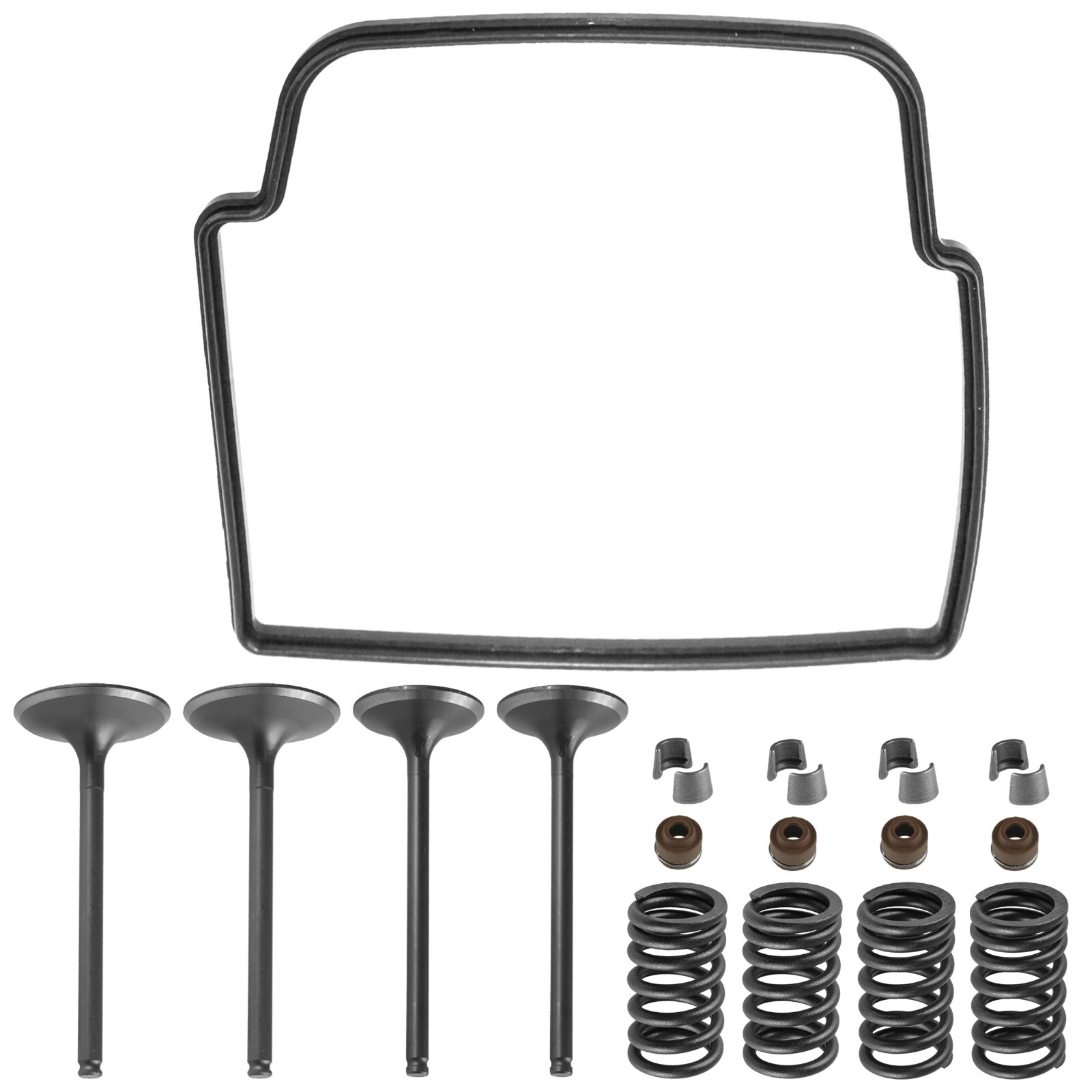 Cylinder Intake Exhaust Valve Gasket Kit for Honda CRF450R 2002-2006