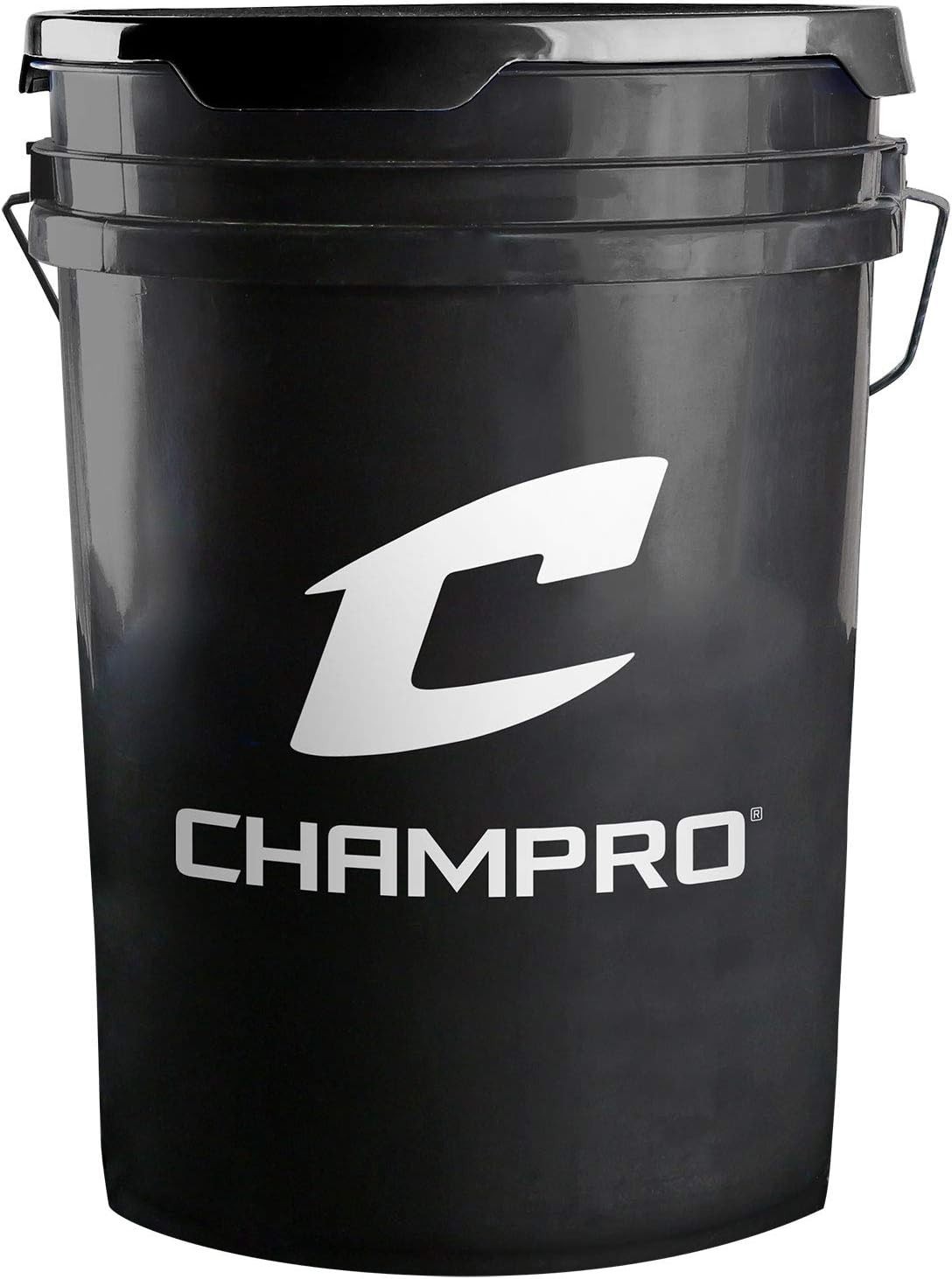 Champro CBB-65 9” Safe-T-Soft Level 5 Baseballs (30 Balls) and Black Bucket