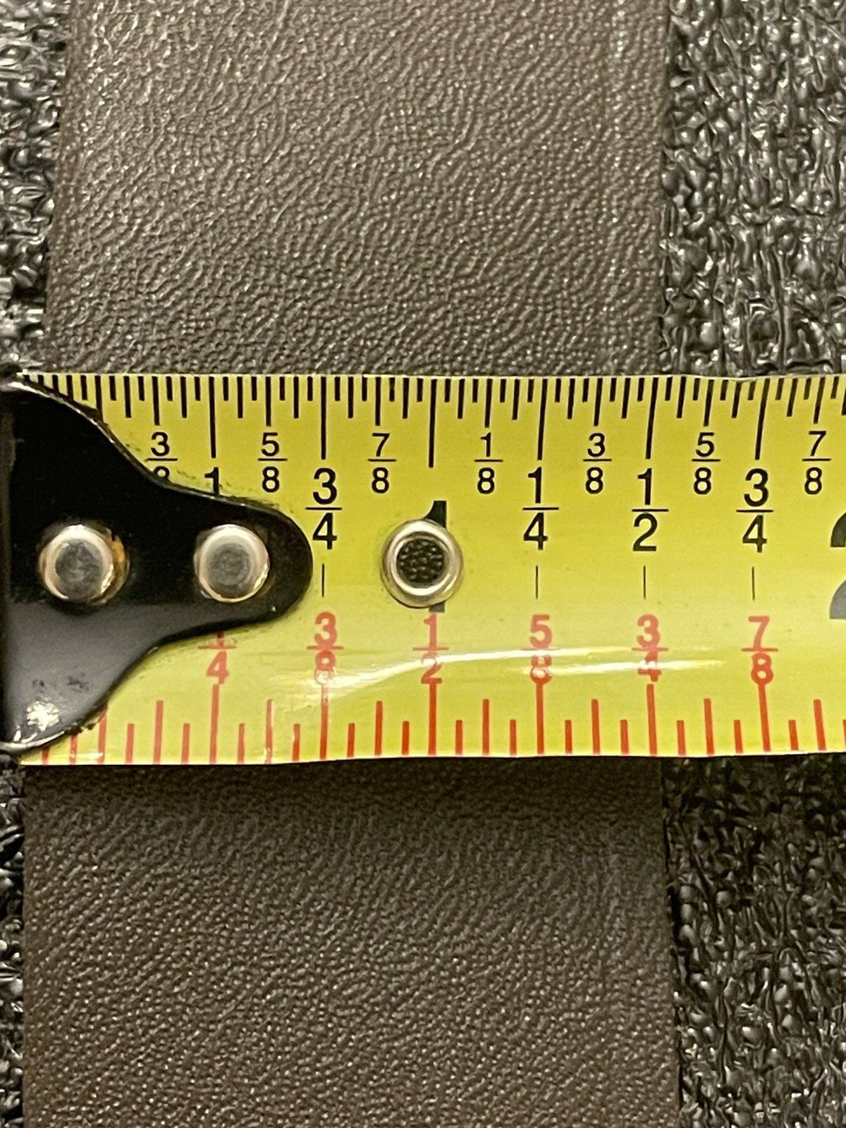 ORIGINAL WWII WW2 US-GERMAN VISOR CAP/HAT LEATHER SWEATBAND FOR PARTS OR REPAIR