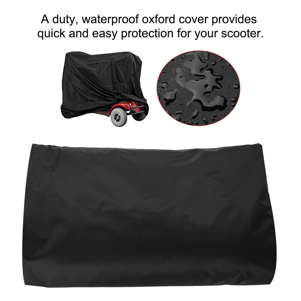 Waterproof Heavy Duty Mobility Scooter Cover Outdoor Rain Dust UV Protector
