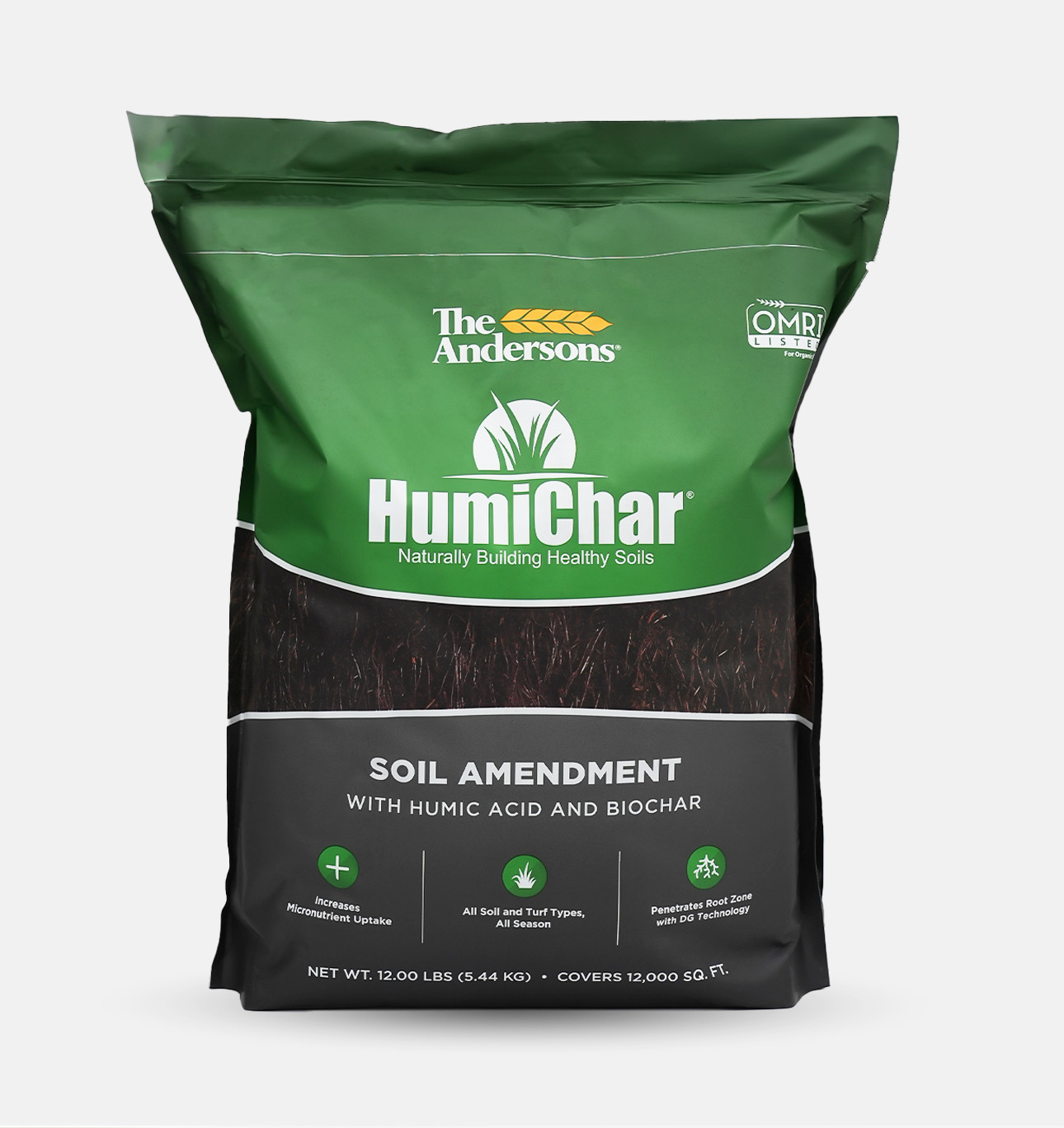 The Andersons HumiChar Organic Soil Amendment with Humic Acid and Biochar 40 lb