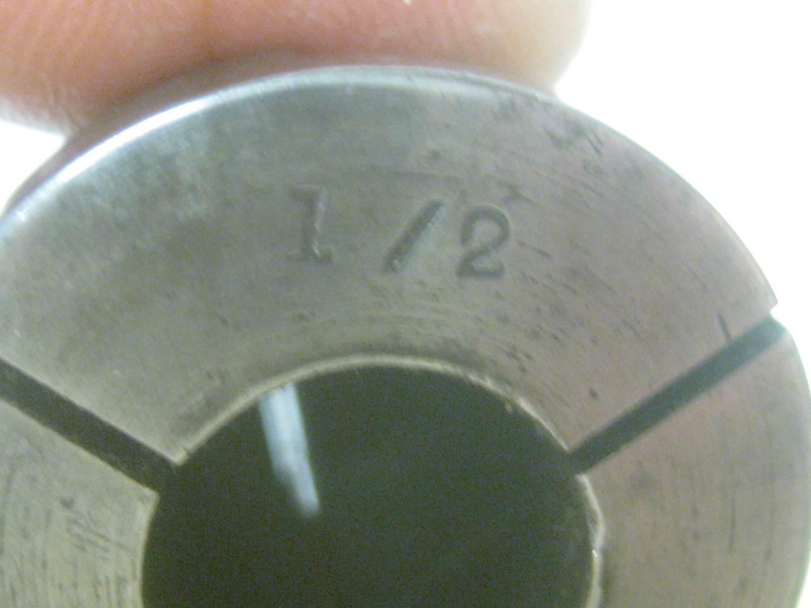 Set of 7 Van Norman Collets Different Sizes +extra