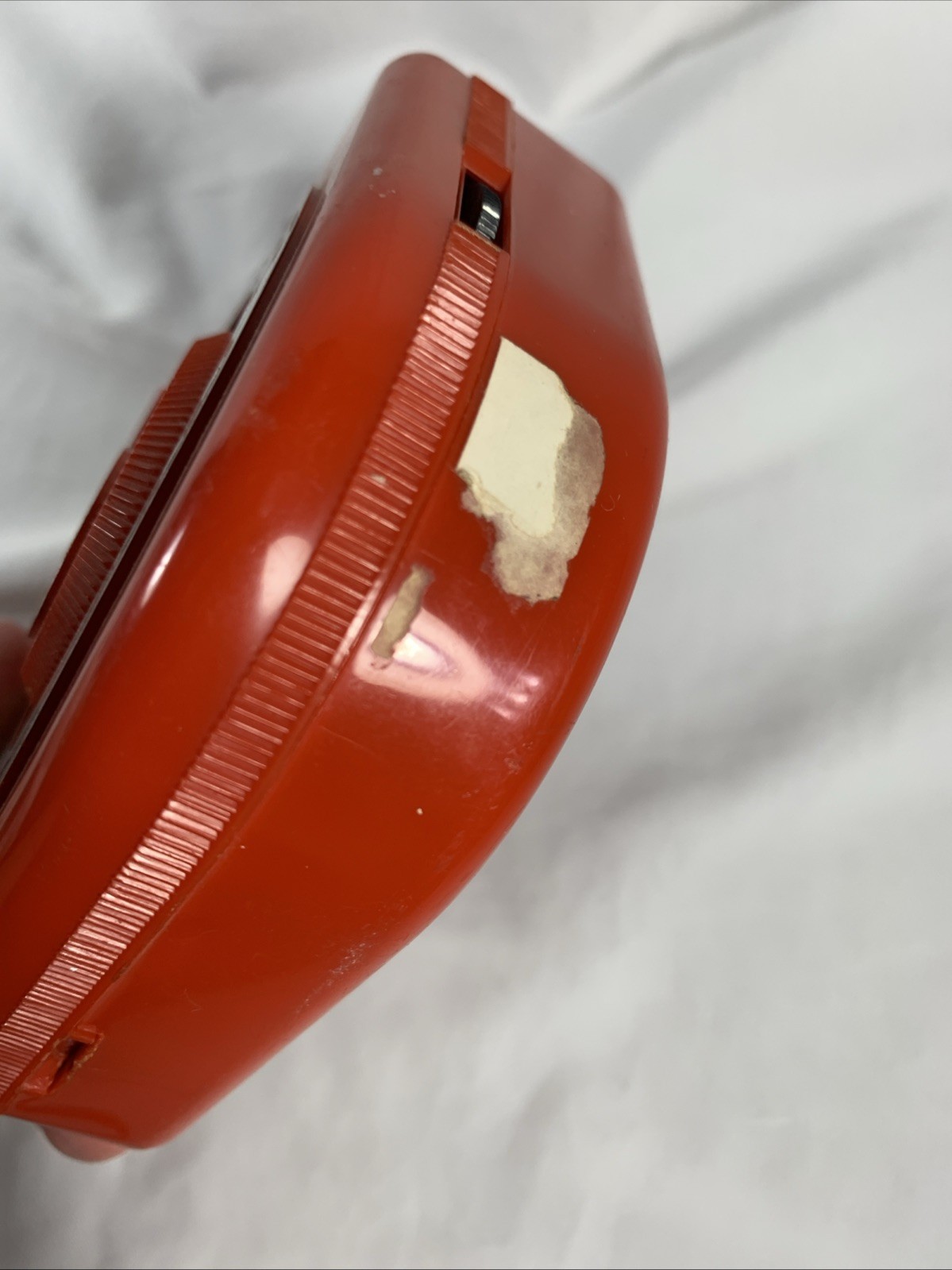 Vintage Kmart Red AM Transistor Radio Wrist Strap **Not Tested**