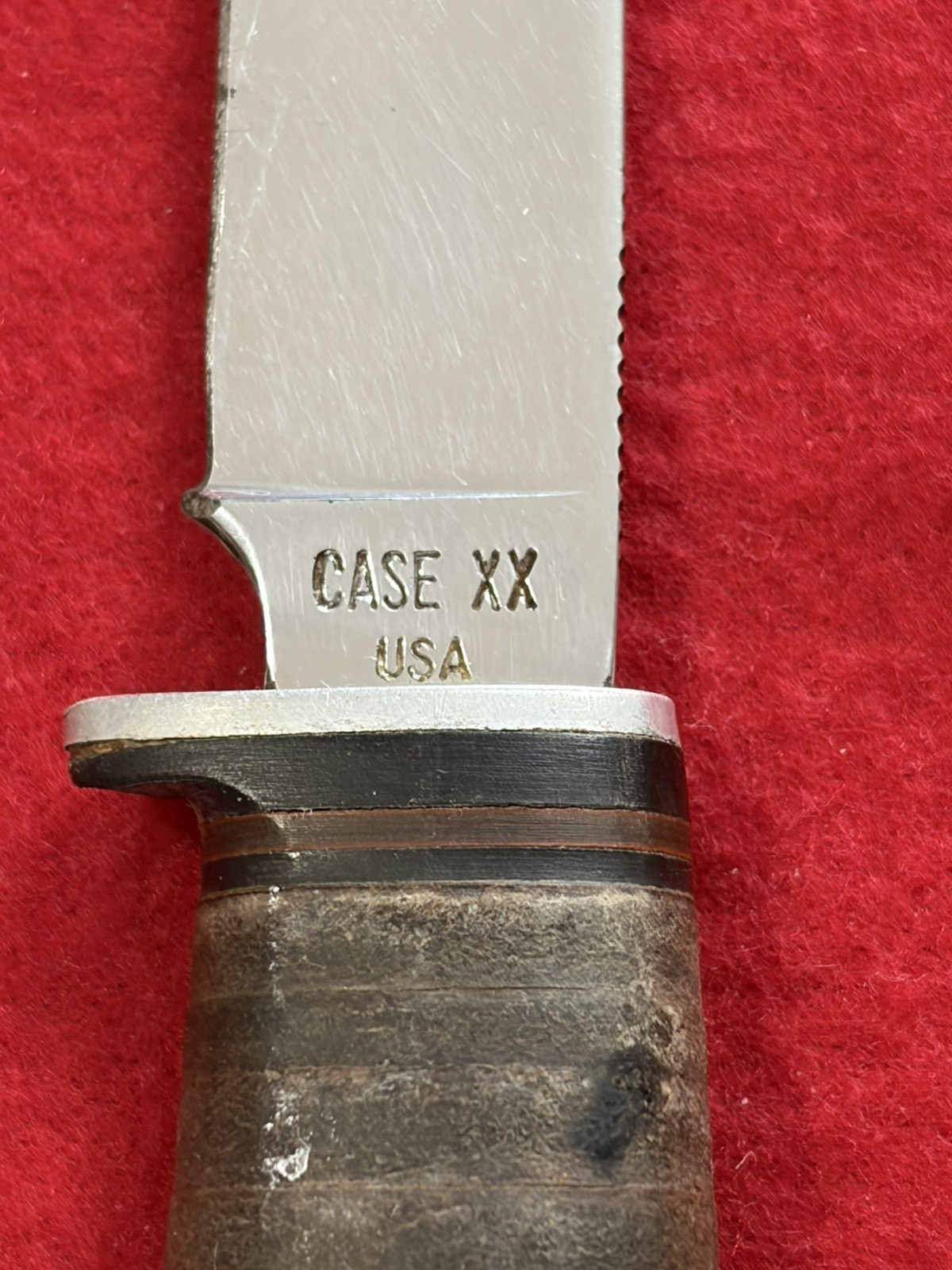 Vintage 1965-80 Casexx 315-4 3/4 USA Hunting Knife W/Original Casexx Sheath