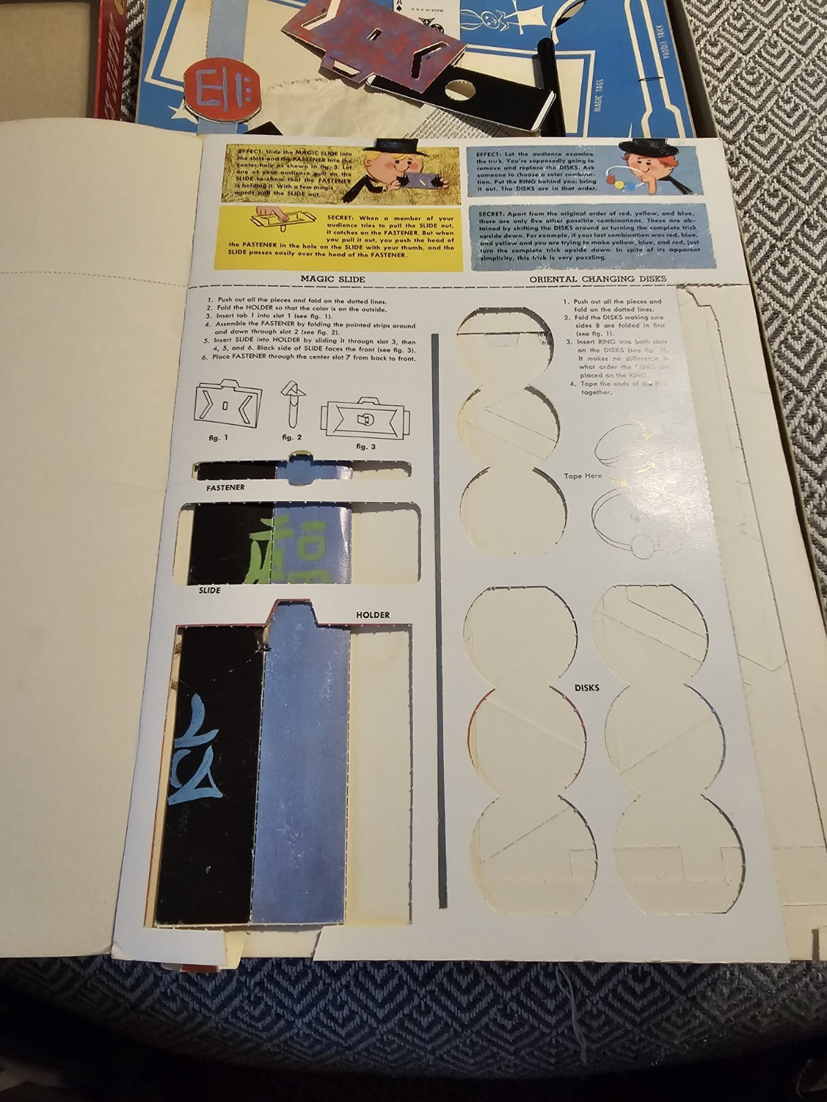 Vintage 1953 Magic Kit Transogram