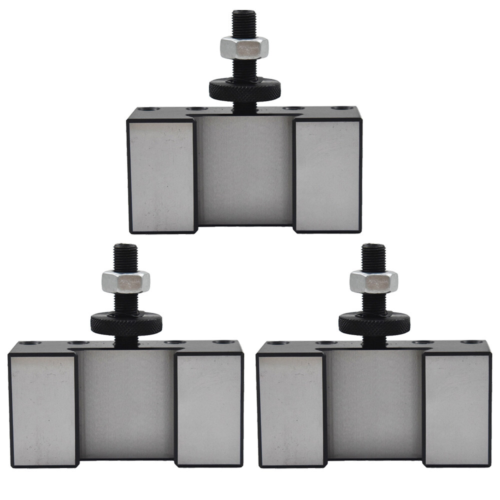 3Pcs BXA 250-201 T Oversize 3/4" Quick Change Tool Post Turning & Facing Holder