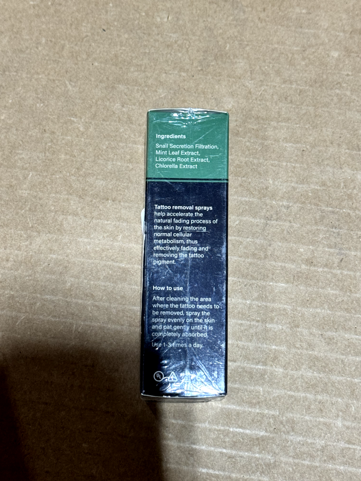 Tattoo Removal Spray, Decompose Pigments, 100% Organic