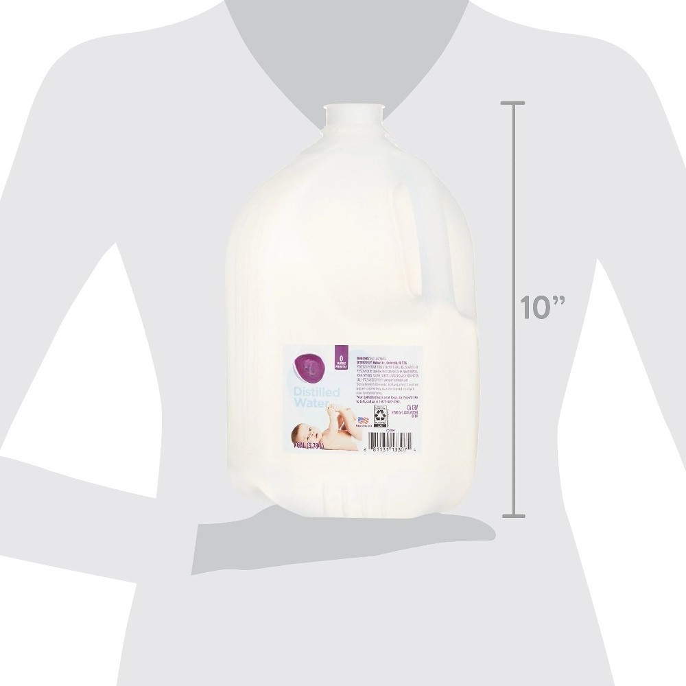 (12 pack)Distilled Water, 1 Gallon