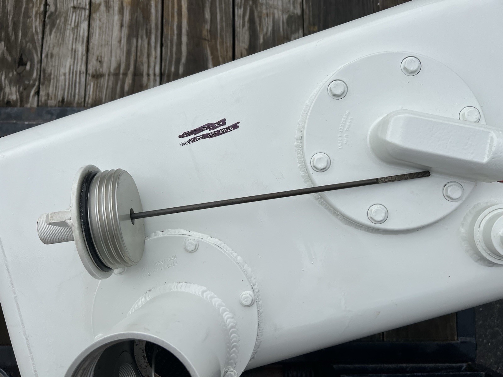 Hydraulic Oil Tank 32 Gallons M9 ACE NSN 2590-01-181-6164