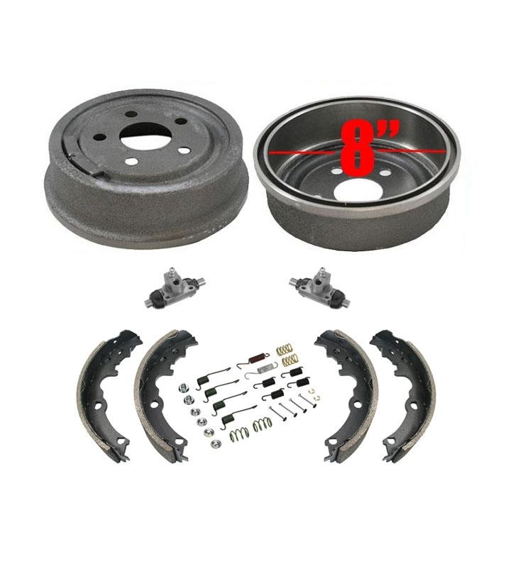 Brake Drums Brake Shoes Hardware Cyl Fits Pontiac Grand Am 1990 1992 1993 1998