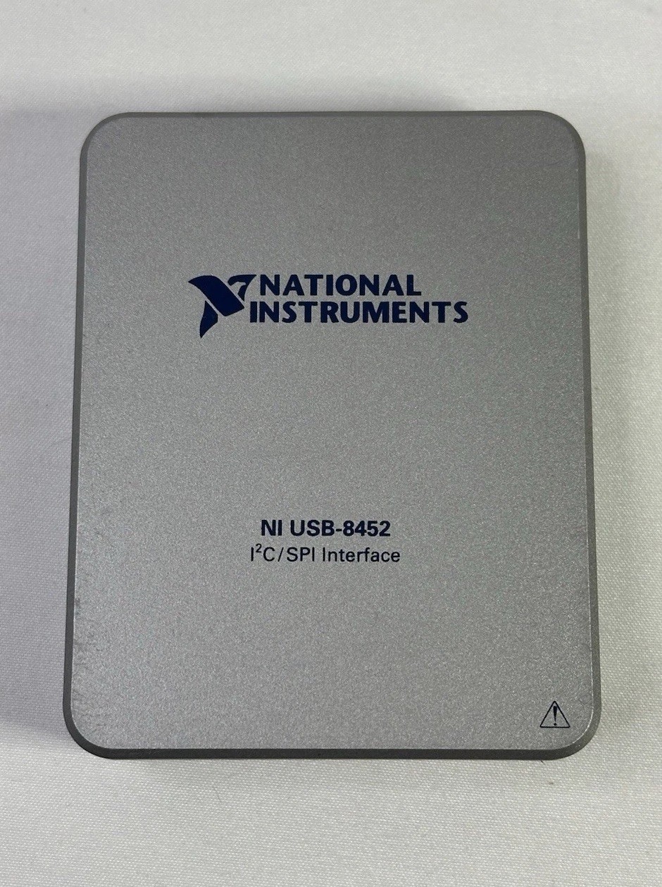 National Instruments NI USB-8452 I2C/SPI Interface Device Powers On