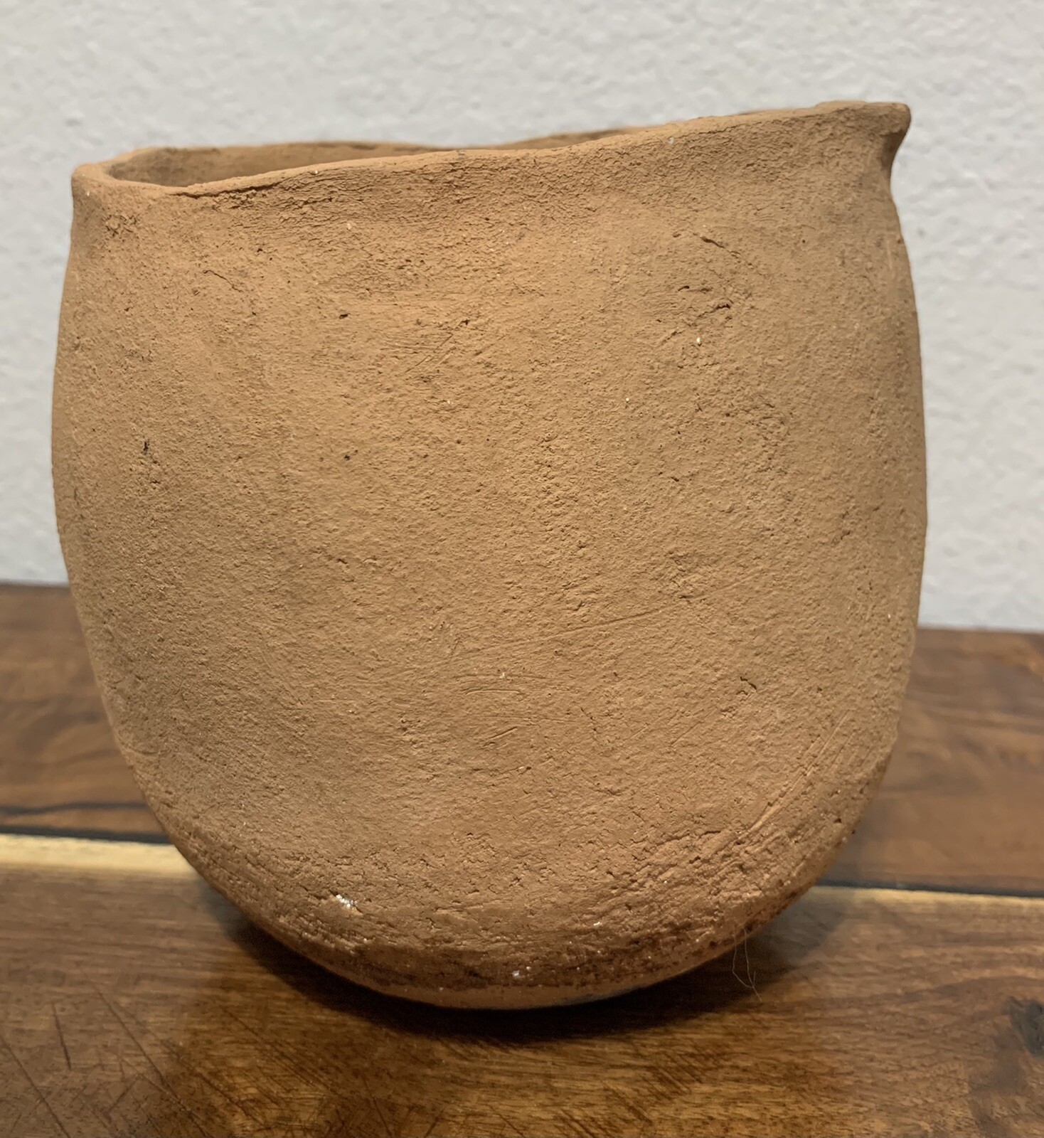 VTG Pot Pottery Clay Vessel Mission Southwestern Rustic Terra Cotta